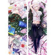 60*Anime Danganronpa Ouma Kokichi Dakimakura Hugging Body Naegi Makoto Pillow Case Home Bedding Pill