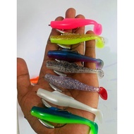 Softlure 8cm plus HOOK Soft Plastic 8cm
