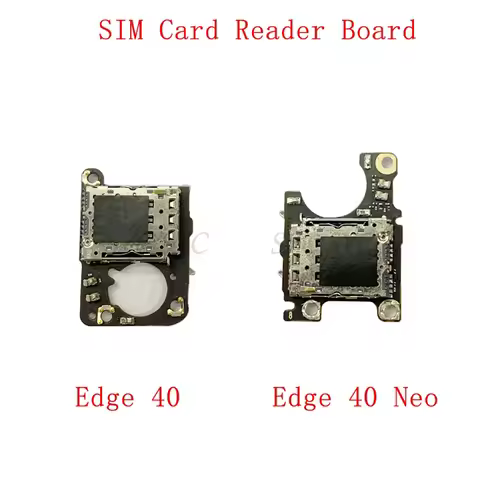 SIM Card Reader Board For Motorola Moto X40 Edge 40 Neo Sim Card Reader Flex Cable Repair Parts