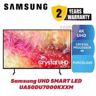 Samsung Crystal UHD 4K Smart LED TV 50 inch UA50DU7000KXXM