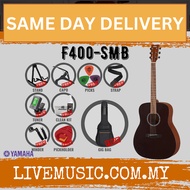 Yamaha F400 Acoustic Guitar - Natural Satn / Smoky Black (F-400 F 400)