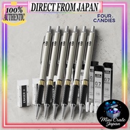Four Candies Metal Mechanical Pencil Set - 6-Pack Art Pencils with 0.5mm/0.7mm Leads, 360-Pack HB Le