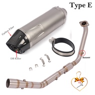 FGTRE R15ระบบท่อไอเสียรถจักรยานยนต์2020-2023ดัดแปลงท่อเชื่อมคาร์บอน BVHNM V4 V3สำหรับยามาฮ่า YZF