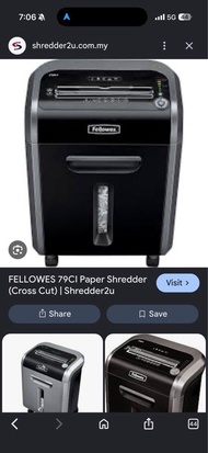 FELLOWES 79CI Paper Shredder 碎紙機