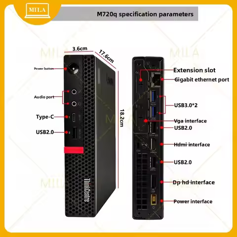 For Lenovo M710Q/M720Q/M73 mini ultra-thin computer commercial office financial small host