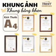 A4 size wall-mounted tabletop picture frame, picture frame, certificate frame, photo frame HOLDER