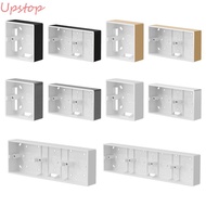 UPSTOP Switch Socket Box Wiring Organize On-Wall Mount Switch And Socket Apply Wall Surface Junction Box