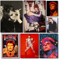 D-David Hot Singer B-Bowie Poster Art With Prints Home Bedroom Living Room Decoration Gift