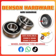 Wheel Barrow Tyre Bearing Tayar Kereta Sorong 16mm x 35mm x 11mm / 20mm x 35mm x 11mm