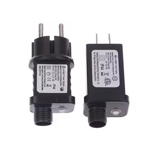 5VDC 6W 8 Functional SELV LED Lamp Driver Switch Adapter EU/US Plug IP44 Waterproof Laser Lighting E