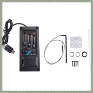 ( S U Z B )EQ-505 Guitar Saddle Pickup 3 Bands EQ Equalizer Left Hand Acoustic Guitar Preamp System 