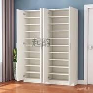 🚢QyBalcony Shoe Cabinet Modern Simple Home Door Large Capacity Wooden Shoe Rack Shoe Cabinet Storage Cabinet Multifuncti