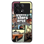 Case POCO X7 X6 X5 X3 PRO GT 4G 5G TPU Rubber Softcase GTA Grand Theft Auto