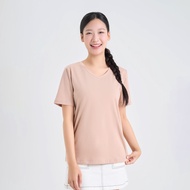 Áo phông nữ CANIFA cổ tim 6TS25A002