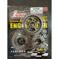 IKK RACING GEARBOX SET LC135 GEAR RACING 1ST 2ND 4TH GEARBOX RACING 135LC LC135 LC4S GEARBOX RACING
