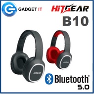 HITGEAR B10  RED / BLACK  BLUETOOTH 5.0 WIRELESS HEADSET  ( B 10,10)