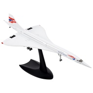 1/200 Concorde Supersonic Passenger Aircraft Model for Static Display Collection