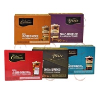 Lotte Chilsung Cantata Iced Coffee Pouch Drinks 230ml (Pack of 10)