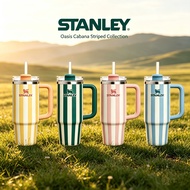 for Stanley Quencher H2.0 FlowState™ Tumbler 40oz - Oasis Cabana Striped Collection