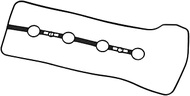 VS50530R Engine Head Valve Cover Gasket Seal HS250h Vibe for Toyota Camry Corolla Matrix RAV4 Solara
