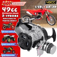 Pocket Bike Engine 49cc Engine Motorcycle Carburetor engine 2-Stroke enjin poket bike Pull Start Eng