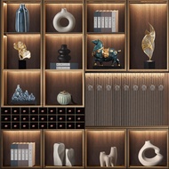 YILAN | Modern New Chinese Style Living Room TV Cabinet Decorative Items Simple Luxury Office Home D