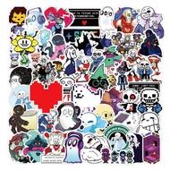 Undertale Stickers Pack| 50pcs Sans Undertale Viny Waterproof Stickers for Laptops PC Frisk Sans Au 