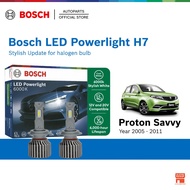Bosch LED Powerlight Retrofit 6000K Proton Savvy (2005 - 2011) H7 Car Halogen Headlight Retrofit Bul