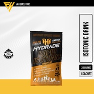 Hydrade Rapid Isotonic (25g) - Fast Carb Glycogen Refuel Electrolytes Halal Sports Drink Endurance S