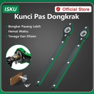 ISKU Kunci Pas Dongkrak Auto Repair Kunci Ratchet Wrench Untuk Dongkrak Mobil 340mm Panjang