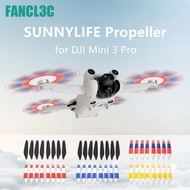 8pcs Propeller for DJI Mini 3 Pro 6030F Low-Noise Props Quick-Release Folding Blade Noise Reduction 