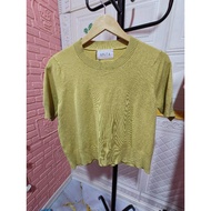 ARITA BKK YELLOW KNIT