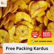 Kripik Pisang Manis 1kg / Kripik Pisang Koin Manis Aroma Nangka/ Kripik Pisang Koin Snack Legend Kil