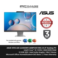 ASUS VIVO AIO (A3402WV-AKBPC051WS) i5-1335U, 8GB DDR5, 512GB SSD, Intel, 23.8" FHD 100HZ, Win11, Off