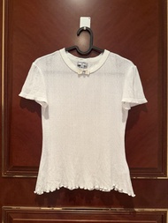 Chanel白色T恤size 38