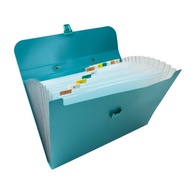JOYKO EXPANDING FILE FOLIO F4 13 POCKETS MULTIPURPOSE HARMONICA MAP/ NEAT DOCUMENT ORGANIZER EF-2638
