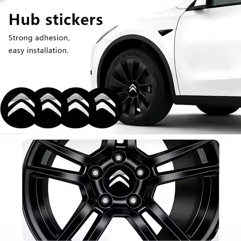 4pcs 56mm car wheel hub center cover logo sticker For Citroen C1 C3 C4 C5 C6 2CV VTS Picasso Cross C