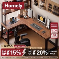 HOMELY L-Shaped Corner Table/Study Table/Office Desk/Computer Table/Game Table(140*60*100cm)