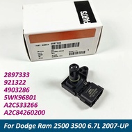 MAP Manifold Air Intake Pressure Sensor For Dodgee Ram 6.7L 2007-UP OEM 2897333 5WK96801 A2C533266 9