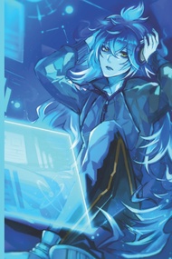 Twisted Wonderland Notebook: Idia Shroud twisted wonderland cover (6 x 9) inches 120 pages,Twisted W