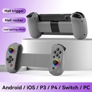 【Get the Perfect Fit】 BSP D8 RGB Controller Wireless Handle For Switch Game Bluetooth Stretching Joy