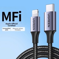 UGREEN | Green Alliance Apple 16 Charger Cable PD Fast Charge MFI Certified iPhone 15 pro Data Line 