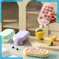 [HOMYL2] Ice Making Box Ice Cube Tray, Reusable Ice Ball Makers with Ice Storage Box for Kitchen