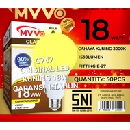 CAHAYA G747 18W BULB LAMP ORIGINAL LED Light YELLOW STICK Coolday Light Fitting