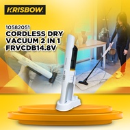 Krisbow Dry Vacuum Cleaner Cordless 2 In 1 Frvcdb14.8v