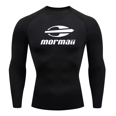 Men's UV Protection Rash Guard Surfing Diving Tee Tight Short Sleeve Swimwear Top Jellyfish Proof Sw