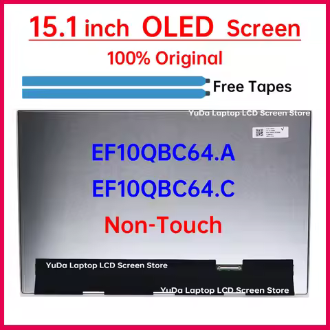 15.1" OLED LCD Screen EF10QBC64.A C For Lenovo IdeaPad Slim 5 15ARP10 LegIon 5 15IRX10 Display Matri