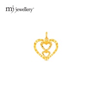 FY7 MJ Jewellery Love Gold Pendant B93 , 916 Gold & 375 Gold