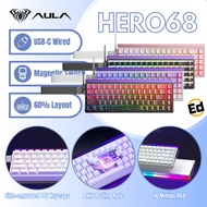 AULA HERO68 HE Magnetic Switch Keyboard | 65% Layout | RGB Neon Light Box 16 Million RGB Back Light