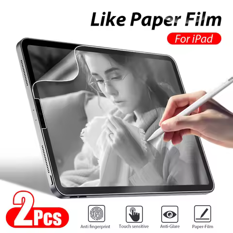 Matte Like Paper Film For iPad Pro 13 11th M5 M4 2025 12.9 A16 10 9 9th 10th Generation Air 5 4 M3 M